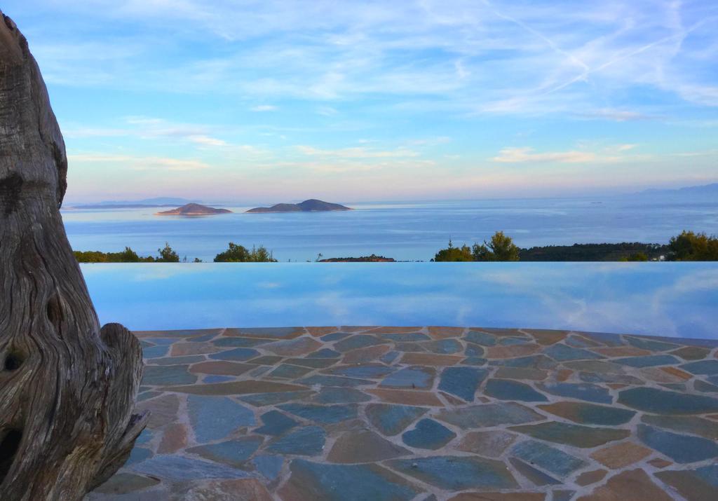 The Infinity 180 Luxury Suites Milia Ngoại thất bức ảnh