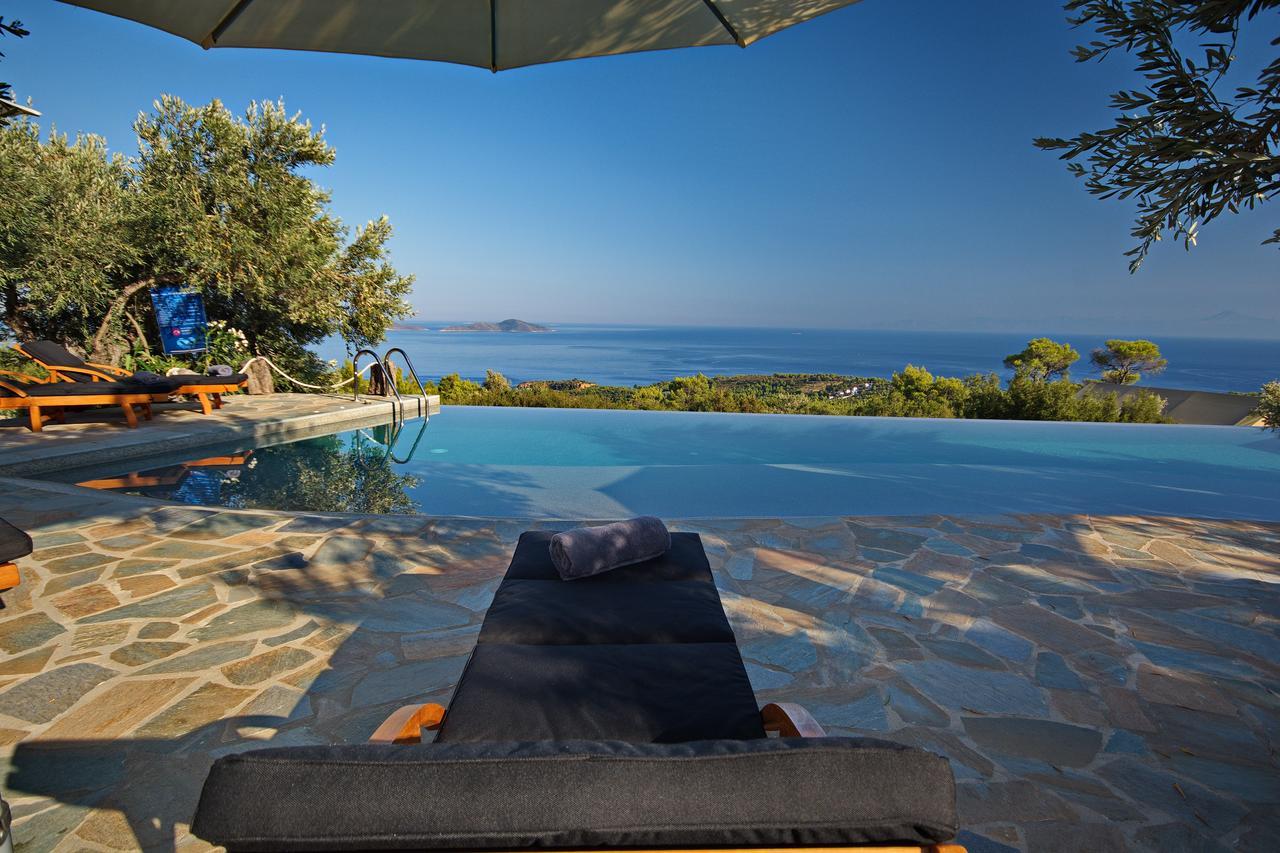 The Infinity 180 Luxury Suites Milia Ngoại thất bức ảnh