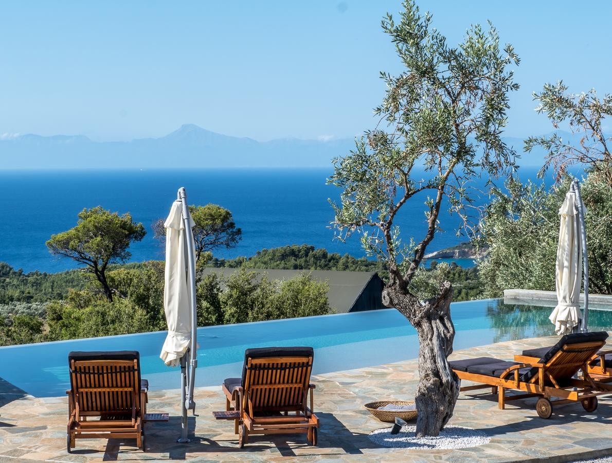 The Infinity 180 Luxury Suites Milia Ngoại thất bức ảnh